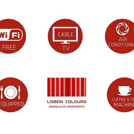 Colours Bairro Alto شقة *